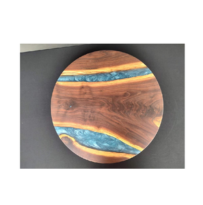 Resina Epoxi y Madera Lazy Susan Disponible para Restaurantes y Bares para Servir y Cerveza Disponible PARA LA Venta - Product Image 6