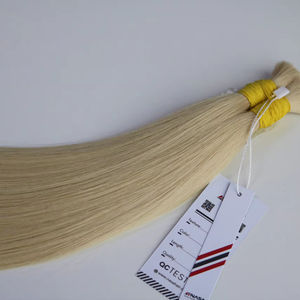 การต่อผมจํานวนมากที่ได้รับความนิยมสูงสุดผมเวียดนามจมสองครั้ง 100 กรัมสีอ่อน 26 นิ้ว - Product Image 1