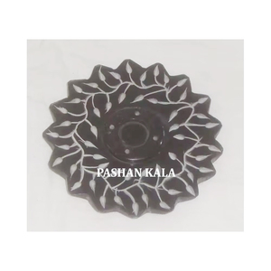 Nouveau brûleur de bâton d'encens de couleur noire de pierre de savon naturelle traditionnelle avec la meilleure qualité article de décoration de maison de conception créative - Product Image 1