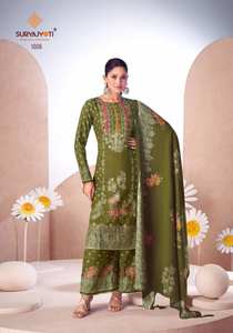 Venta al por mayor Premium Modal Material descarga impreso trabajo hecho a mano vestido catálogo completo indio pakistaní fiesta desgaste Salwar Kameez - Product Image 4