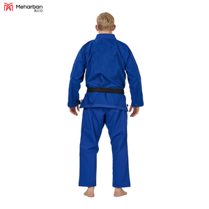 เครื่องแบบคาราเต้ผ้าฝ้ายน้ำหนักมากมาใหม่สำหรับผู้ชายผู้หญิงใส่ได้ทั้งชายและหญิงศิลปะการต่อสู้ขนาด XXL รวมถึงสไตล์เทควันโด - Product Image 3
