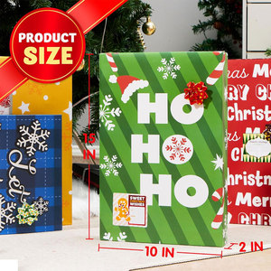Christmas Shirt Gift Boxes with <b>Pull</b> <b>Bows</b> and Tag, Xmas Clothing Gift Box, Holiday Shirt Boxes for Gifts Wrapping, Christmas - Product Image 5
