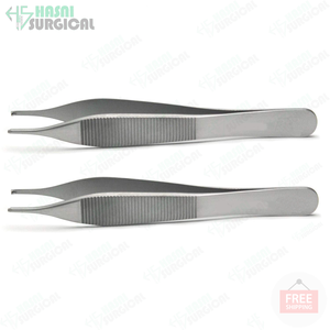Fórceps Adson de alta calidad Fórceps Adson Tissue Forceps 12 Cm Acero inoxidable Color personalizado por Hasni Surgical - Product Image 3