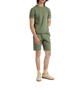 Men's Plus Size Summer Two-Piece Breathable Polyester/Cotton High Street Style Casual Wear <b>Set</b> - Product Image 5