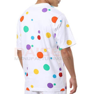 T-shirts surdimensionnés pour hommes au design unique et respirant, produit phare, t-shirts surdimensionnés pour hommes sur mesure - Product Image 2