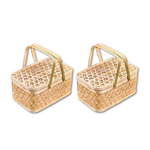 TOP PRODUCTS Export From Vietnam Eco-Friendly <b>Bamboo</b> <b>Baskets</b>: Perfect for Customized Gifts - Product Image 1