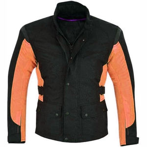 Veste de moto avec logo personnalisé fabriquée au Pakistan Veste d'équitation de course de moto OEM personnalisée - Product Image 1