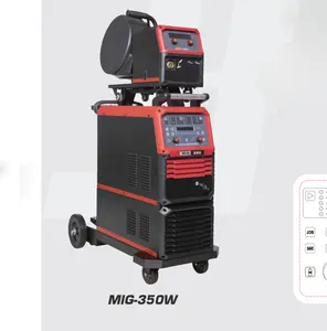 Industrial Use IGBT Module MIG/MAG/MMA Welders High Speed Double Pulse MIG Welding Machine MIG-350