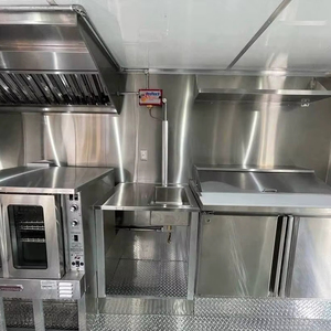 Camion de restauration entièrement équipé, remorques à tacos, cuisine mobile, pizza, café, camion de crème glacée, barbecue, remorque mobile à prix abordable pour les aliments - Product Image 5