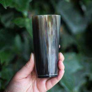 Vaso de Cuerno Hecho a Mano, Pulido, para Beber Cerveza, Productos Naturales y Orgánicos - Product Image 6