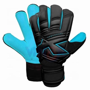 ถุงมือผู้รักษาประตูฟุตบอลแบบมืออาชีพถุงมือยางป้องกันนิ้วสำหรับผู้ใหญ่ - Product Image 1