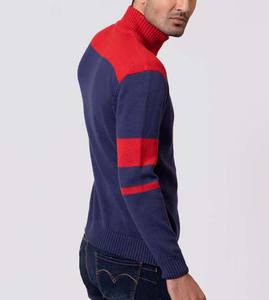 Solid Color Round Neck Top Quality Winter Casual Blank Pullover Men Clothing <b>Sweaters</b> Long Sleeve Cotton Wool Breathable <b>Sweater</b> - Product Image 3