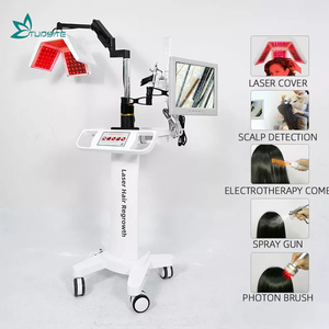 Appareil de thérapie laser LLLT pour la repousse des cheveux, usage en salon, anti-perte de cheveux, réparation du cuir chevelu, traitement laser diode pour les cheveux - Product Image 3
