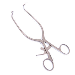 เครื่องมือผ่าตัดแบบทู่ปลายแหลมมีปลายรั้ง5ซม. 2x3ง่ามสเตนเลสสำหรับนักเดินทาง - Product Image 1