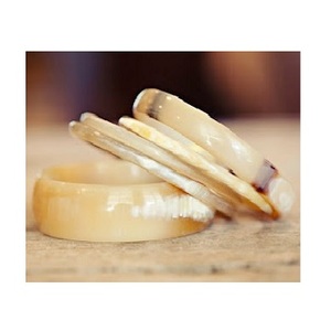 Promoción al por Mayor, Nuevo Diseño de Brazalete de Cuerno con Agua, Joyería de Latón, Joyería de Moda Hecha a Mano, Diseño Moderno, Estilo de Lujo - Product Image 4