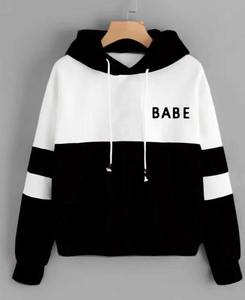 Sweat à capuche en molleton tricoté OEM longue durée pour femmes sweat-shirt d'hiver décontracté avec logo imprimé sur le devant Vente à chaud - Product Image 1