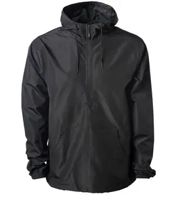 Chaqueta Impermeable para Hombre, con Capucha, Diseño Reflectante, para Senderismo y Trail Running, de Fábrica - Product Image 1