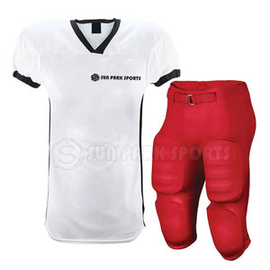 Dernier modèle d'uniforme de football américain Uniforme de football américain à séchage rapide Uniforme de football américain sur mesure - Product Image 1