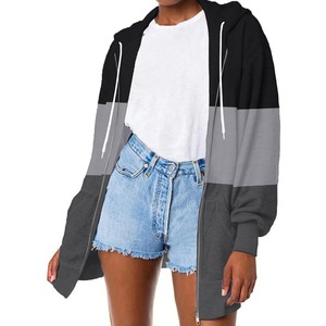 2025 sudaderas con capucha informales personalizadas Premium para mujer 100% algodón de gran tamaño diseño de hombro caído insignia lentejuelas nuevo producto de gota - Product Image 1