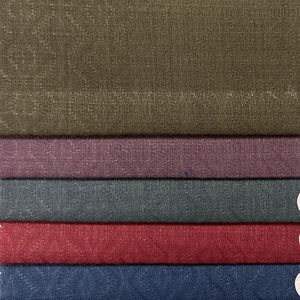 Premium Soft Poly <b>Linen</b> Jacquard Fabric 58 Wide Textured Fabric for Shirts Dresses & Women Wear - Product Image 1