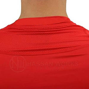 เสื้อคอมเพรสชั่นผู้ชาย ทรงปกติ น้ำหนักเบา ผ้าถัก ระบายอากาศได้ดี คุณภาพสูง สำหรับออกกำลังกาย สีสั่งทำได้ - Product Image 6