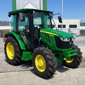 Tractor Johnn Deer bastante usado 5058E disponible para exportación 5058E con cabina de aire acondicionado 90Hp 100Hp 110Hp 4WD - Product Image 1