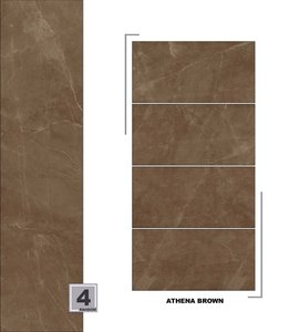 Carreaux de sol en porcelaine Usine Foshan Carrelage de porcelaine poli émaillé en marbre de luxe à haute brillance 600x1200mm - Product Image 2
