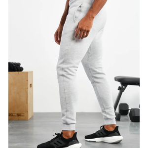 Pantalones lisos de secado rápido de estilo callejero de algodón para hombre, pantalones holgados para correr y correr, pantalones para correr y entrenar - Product Image 6