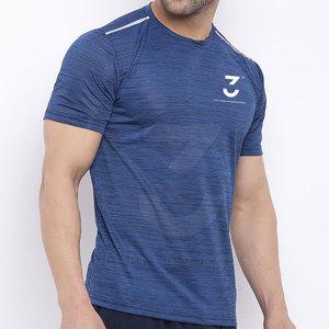 T-shirts de sport pour hommes au design unique, en tissu tricoté de qualité supérieure, séchage rapide et respirant pour des séances d'entraînement quotidiennes confortables - Product Image 5