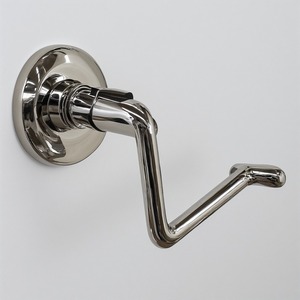 Elegant Silver Plated Wall Mounted Toilet Paper Holder With Ornate Trim Artisan Craft Designed For Decorative Interiors - Product Image 3