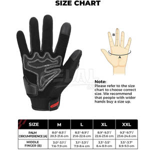 Hecho en el mejor material Hombres Guantes de moto Venta caliente Mejor precio Hombres Guantes de moto para adultos - Product Image 5