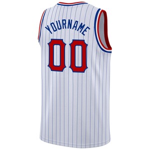 Camiseta de Baloncesto sin Mangas Transpirable con Estampado por Sublimación 100% Poliéster Uniforme Personalizado con Nombre de Equipo - Product Image 6