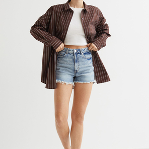 Sin mangas con cuello en V Tie Dye Túnica Tops Casual Swing Shirt Dress Summer Oem Streetwear Tallas grandes disponibles - Product Image 2
