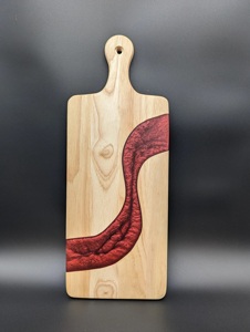 Tabla de cortar de madera de Calidad exclusiva para frutas, verduras, queso y tabla de pan, utensilios de cocina, tabla de cortar. - Product Image 4