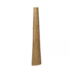 Vase en métal au design superbement conçu avec des détails antiques finis et ornés Forme et taille personnalisées polies dorées - Product Image 5