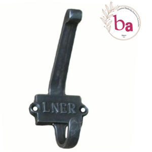 Handcrafted Cast Iron Vintage Coat and Hat Hooks <b>Hanger</b> Retro <b>Rails</b> Product - Product Image 1