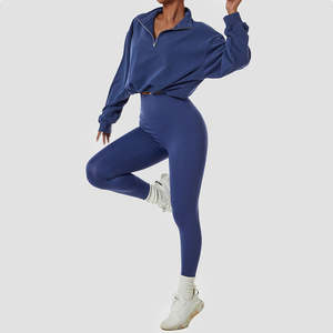 Ropa Deportiva, Conjuntos de Yoga y Fitness para Mujer, 2 Piezas, Sujetador Deportivo de Espalda Alta, Hecho en Pakistán - Product Image 2