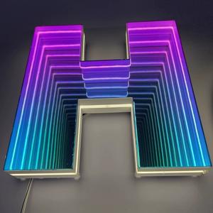 3D coloré LED abyssal lettres illuminées éclairage publicitaire pour bars populaires KTVs extérieur devanture signes voitures personnalisées - Product Image 2