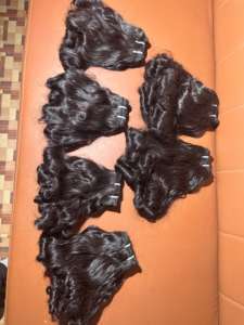 100% vierge rebondissante ondulée en gros temple indien cheveux bruts humains fournisseurs fabricant vendeur en Inde - Product Image 4