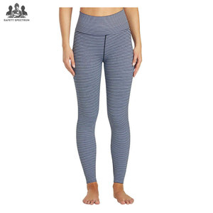 Leggings de yoga de cintura media para mujer, personalizados, transpirables, ecológicos, elásticos, de poliéster/nailon, con control de abdomen, pantalones de gimnasio - Product Image 2