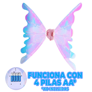 Alas de Hada Luminosas con Música para Fiestas - Product Image 5