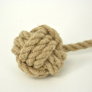 100% Natural, Durable <b>Dog</b> Chew Toy / Hemp <b>Rope</b> <b>Ball</b> Toy for <b>Dogs</b> / Hemp <b>Rope</b> <b>Ball</b> <b>on</b> Loop From Vietnam - Product Image 6