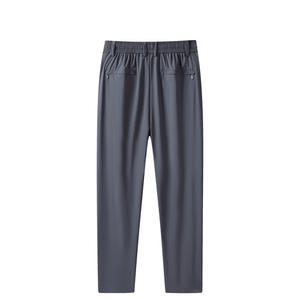 Pantalones de Verano para Hombre, de Seda Helada, Finos, de Secado Rápido, Ligeros, de Cintura Media, Rectos, Casuales, Deportivos - Product Image 2