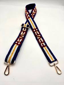 Sangle de sac à main réglable perlée avec couleur personnalisable et boucle à ardillon avec logo-Idée de cadeau de mariage et de fête à la mode - Product Image 4