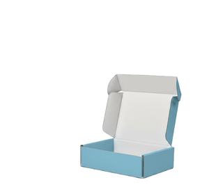 กล่องบรรจุภัณฑ์สีชมพูอ่อนรักษ์โลก พิมพ์โลโก้ตามสั่ง สำหรับของขวัญ ชุดดูแลตัวเอง และกล่องกระดาษแข็งสำหรับจัดส่งที่ทนทาน - Product Image 1