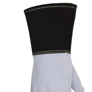 ถุงมือเชื่อมหนังวัวสำหรับงานหนักถุงมือเชื่อมหนังวัวซ่อนดีไซน์ล่าสุด - Product Image 5