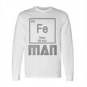 Maglietta a Maniche Lunghe da Uomo con Tavola Periodica - Prodotto Promozionale - Product Image 2