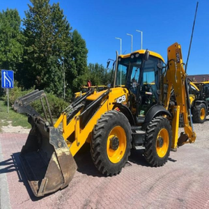 Retroexcavadora de Ruedas JCB 4CX de Alto Rendimiento, Excavadora, Tractor, Equipo Multifuncional de Trabajo Pesado, Rodamientos MOOG, Caja de Cambios - Product Image 2