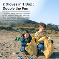Little More Kids Guantes de goma Verano Impermeable Fino para limpiar Lavavajillas Jardinería