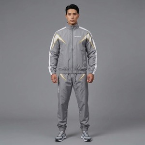Wholesale Custom logo <b>Pullover</b> <b>Jacket</b> <b>Men's</b> Sets <b>Men</b> Blank Tracksuits Windbreaker Nylon Tracksuit Set Track Suit for <b>Men</b> - Product Image 3